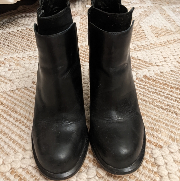 Sam Edelman black leather boots - Picture 2 of 4